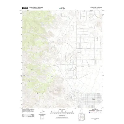 2011 Map of Stockton Hill, 2011 Print