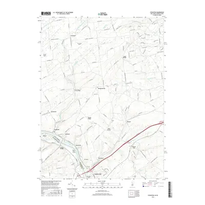 2016 Map of Stockton, 2016 Print