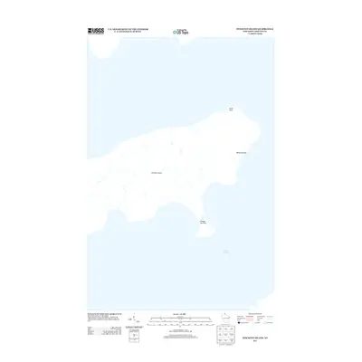 2013 Map of Stockton Island, 2013 Print