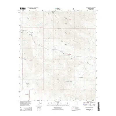 2014 Map of Stockton Pass, 2014 Print