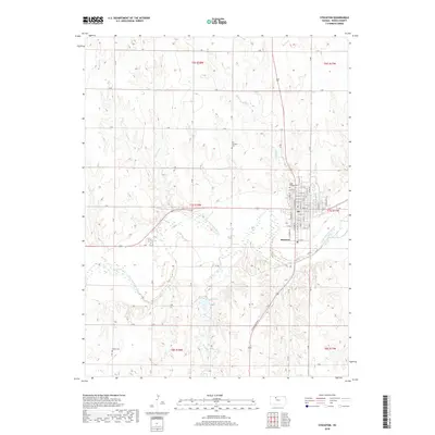 2018 Map of Stockton, 2018 Print
