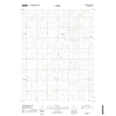 2018 Map of Stockton SW, 2018 Print
