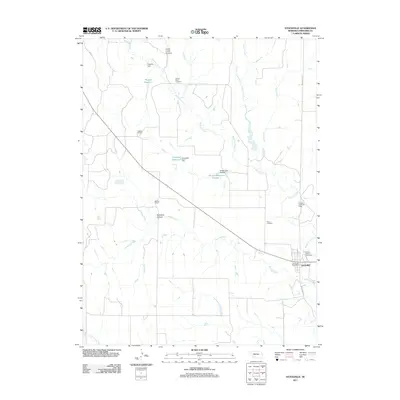 2011 Map of Stockville, 2011 Print