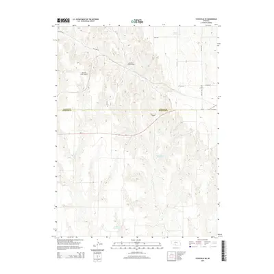2014 Map of Stockville NE, 2014 Print