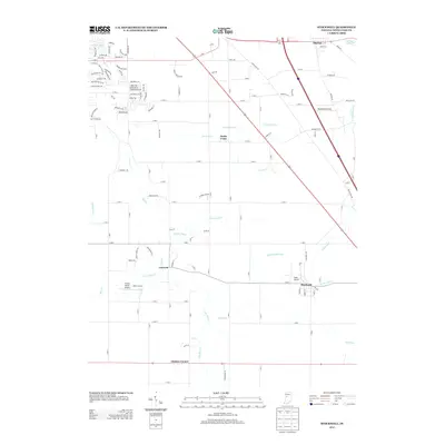 2013 Map of Stockwell, 2013 Print