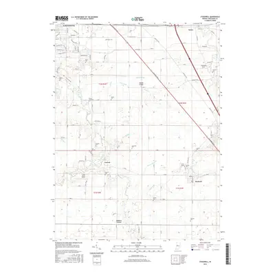 2016 Map of Stockwell, 2016 Print