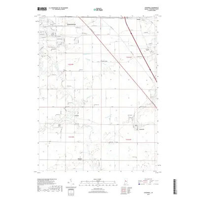 2019 Map of Stockwell, 2019 Print