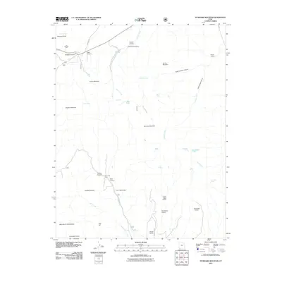 2011 Map of Stoddard Mountain, 2011 Print
