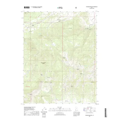 2020 Map of Stoddard Mountain, 2020 Print
