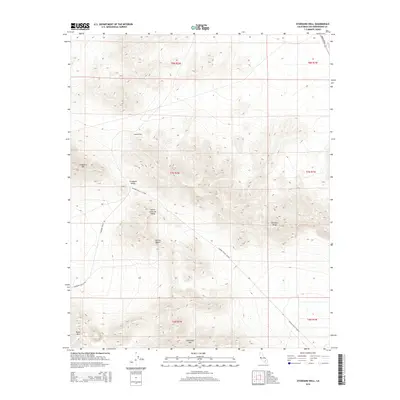2015 Map of Stoddard Well, 2015 Print