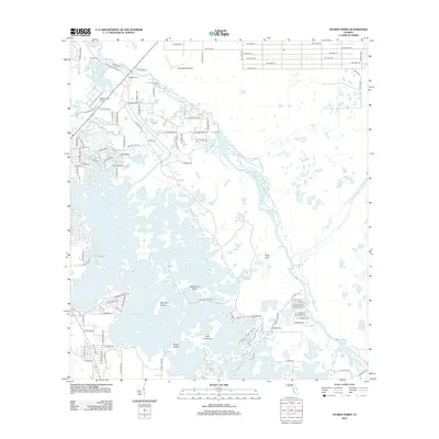 2012 Map of Stokes Ferry, 2012 Print