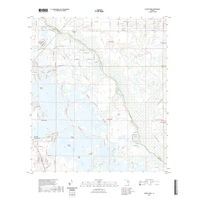 2021 Map of Stokes Ferry, 2021 Print