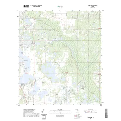 2023 Map of Stokes Ferry, 2023 Print