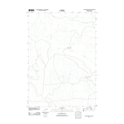 2012 Map of Stone Barn Camp, 2012 Print