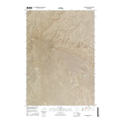 2015 Map of Stone Barn Camp, 2015 Print