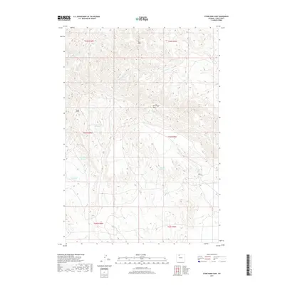 2017 Map of Stone Barn Camp, 2017 Print