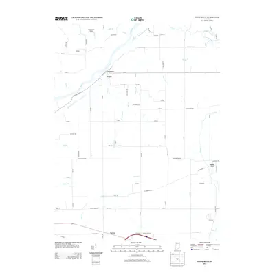 2013 Map of Stone Bluff, 2013 Print