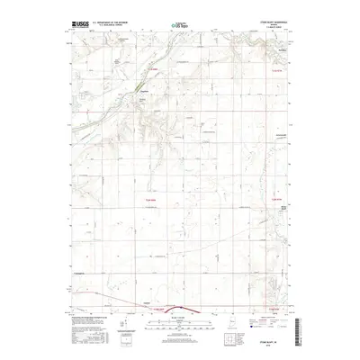 2016 Map of Stone Bluff, 2016 Print