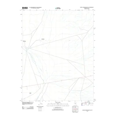 2012 Map of Stone Cabin Ranch NE, 2012 Print