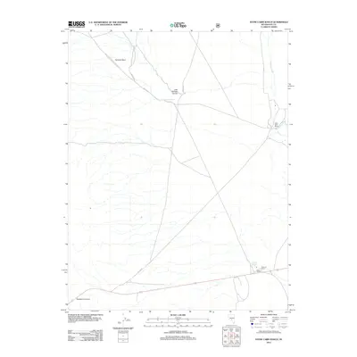 2012 Map of Stone Cabin Ranch, 2012 Print