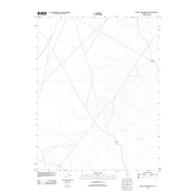 2012 Map of Stone Cabin Ranch SE, 2012 Print