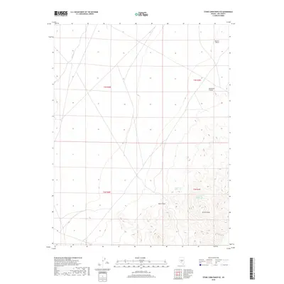 2018 Map of Stone Cabin Ranch SE, 2018 Print