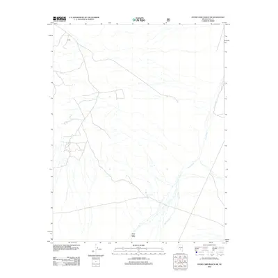 2012 Map of Stone Cabin Ranch SW, 2012 Print