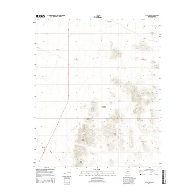 2014 Map of Stone Cabin, 2014 Print