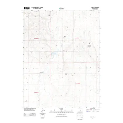 2013 Map of Stone City, 2013 Print