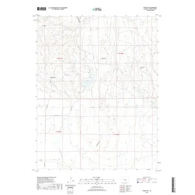 2019 Map of Stone City, 2019 Print