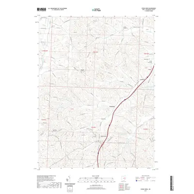2019 Map of Stone Creek, 2019 Print