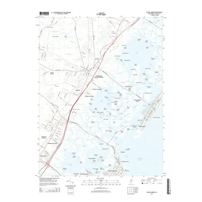2014 Map of Stone Harbor, 2014 Print