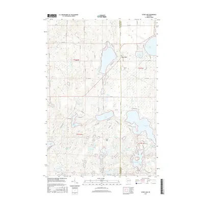 2015 Map of Stone Lake, 2015 Print