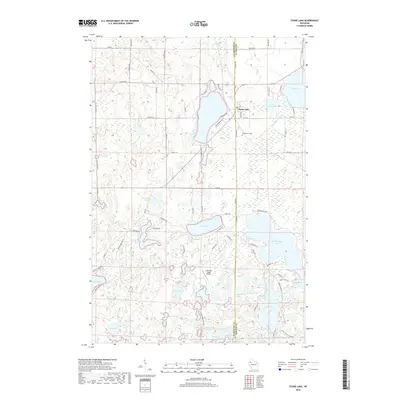 2018 Map of Stone Lake, 2018 Print