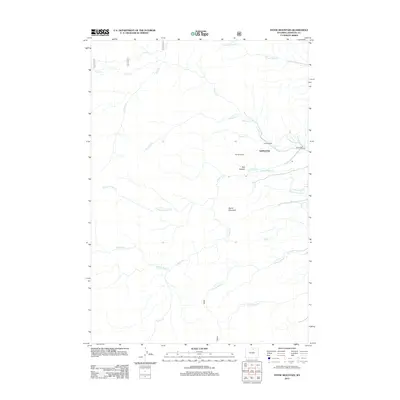 2012 Map of Stone Mountain, 2012 Print