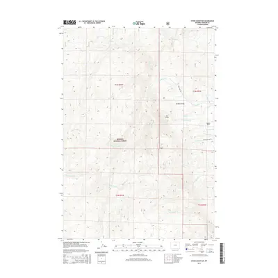 2015 Map of Stone Mountain, 2015 Print