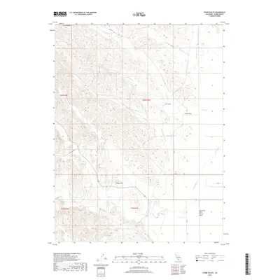 2018 Map of Stone Valley, 2018 Print