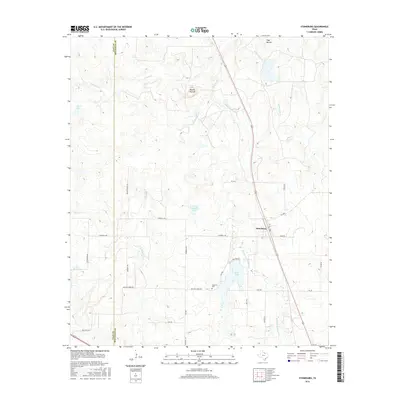 2016 Map of Stoneburg, 2016 Print