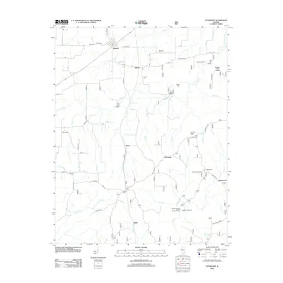 2012 Map of Stonefort, 2012 Print