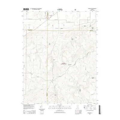 2015 Map of Stonefort, 2015 Print