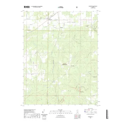 2021 Map of Stonefort, 2021 Print