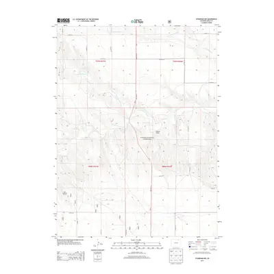 2013 Map of Stoneham NW, 2013 Print