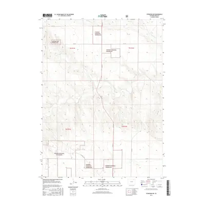 2016 Map of Stoneham NW, 2016 Print