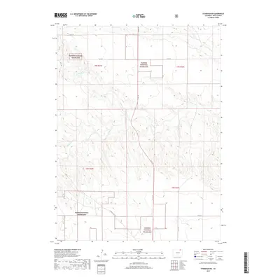 2019 Map of Stoneham NW, 2019 Print