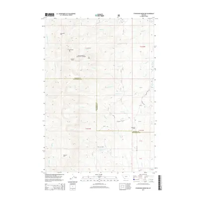 2014 Map of Stonehouse Mountain, 2014 Print