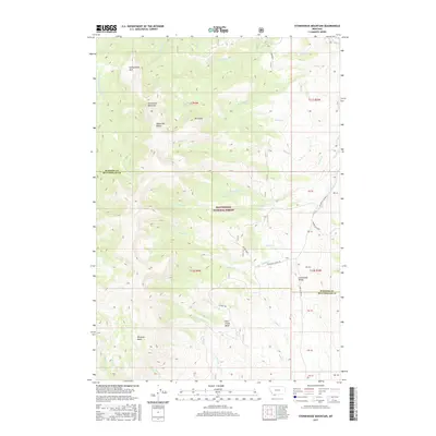 2017 Map of Stonehouse Mountain, 2017 Print