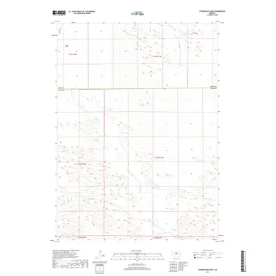 2017 Map of Stonehouse Ranch, 2017 Print