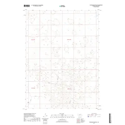 2017 Map of Stonehouse Ranch NE, 2017 Print