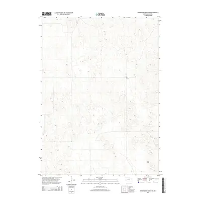 2014 Map of Stonehouse Ranch NW, 2014 Print