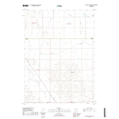 2017 Map of Stonehouse Ranch SW, 2017 Print